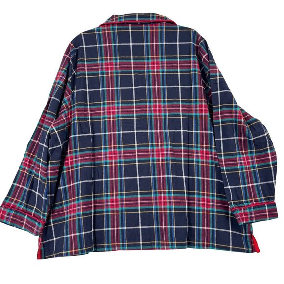 Vera Bradley Flannel Pajama Set Womens Size 3XL Tartan Plaid 100% Cotton - Picture 5 of 16